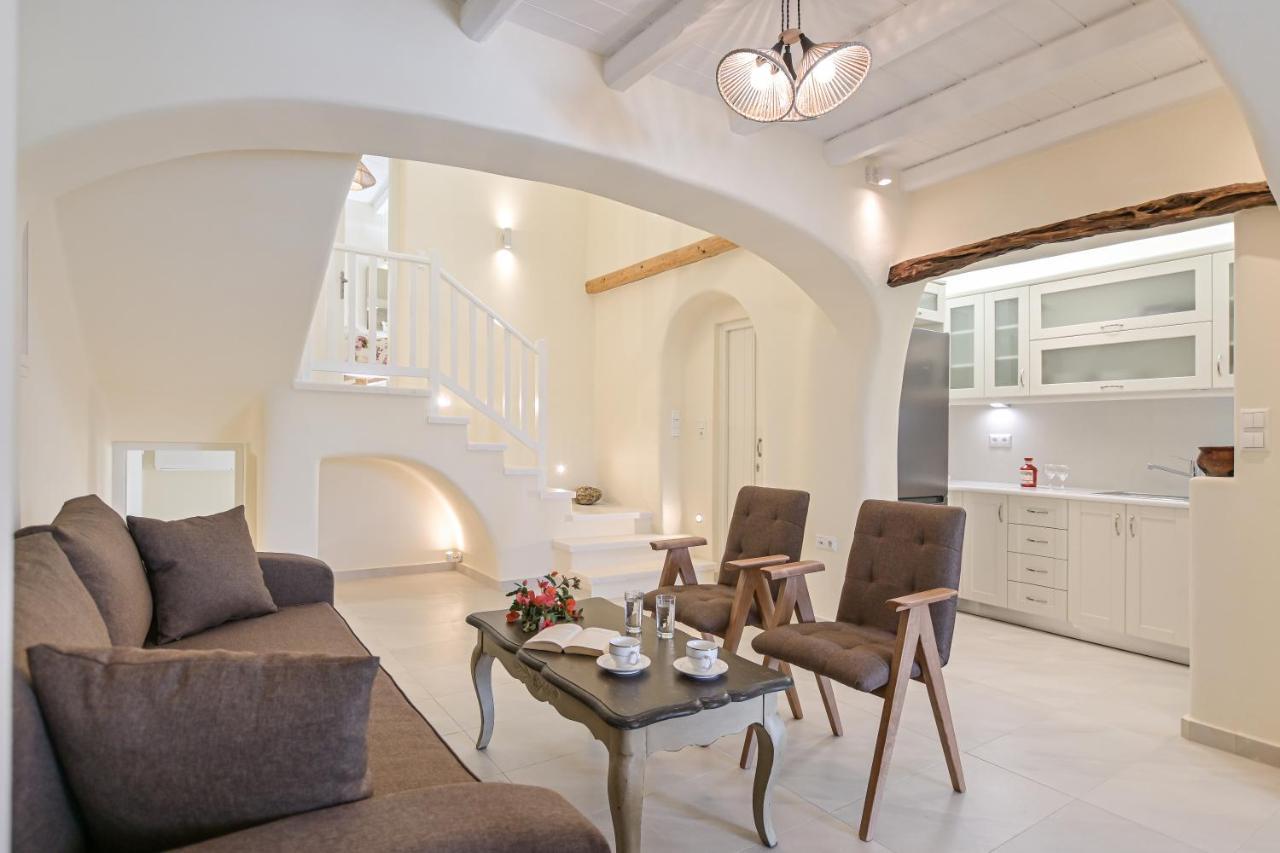 Naxian Queen Luxury Villas & Suites Айя-Анна Экстерьер фото