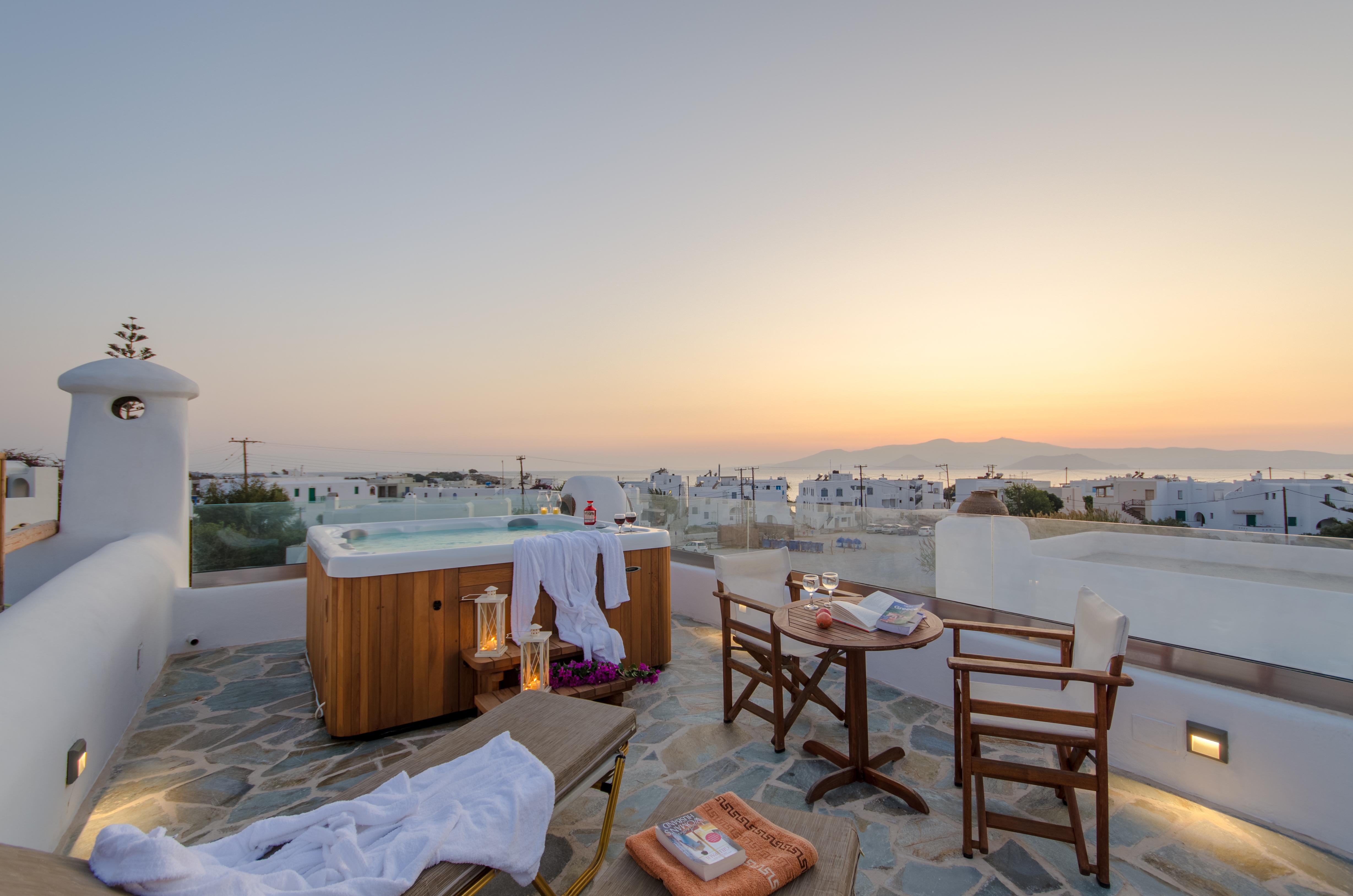Naxian Queen Luxury Villas & Suites Айя-Анна Экстерьер фото